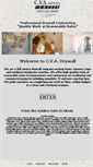 Mobile Screenshot of c-v-a-drywall.com